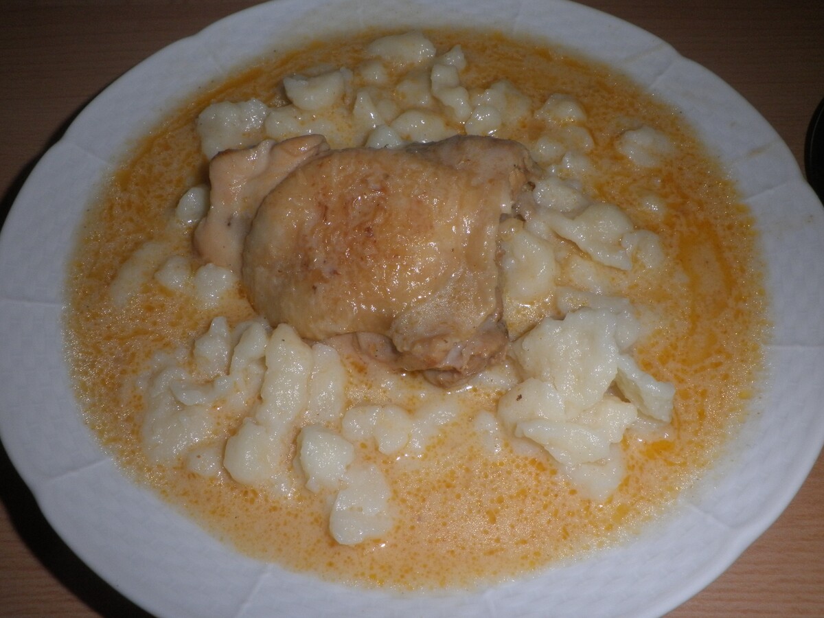 Курица в сливочном соусе
