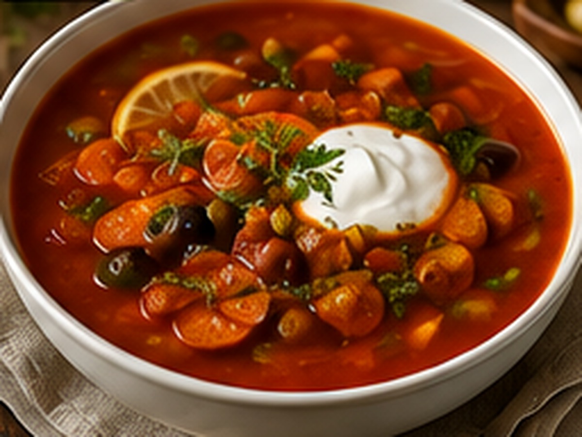 Солянка сборная мясная